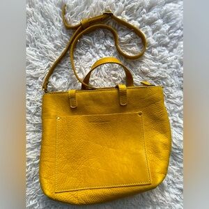 Portland Leather Medium Crossbody Tote